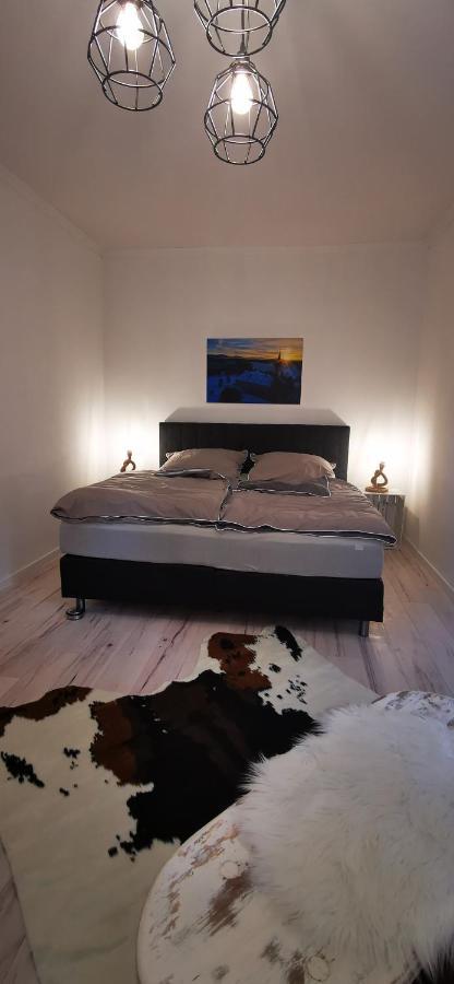 Ferienwohnung Alpakahof 고슬라르 외부 사진